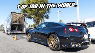 TAKING DELIVERY OF THE RAREST R35 GTR IN THE WORLD * R35 GTR T-SPEC*