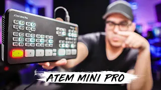 🎙ATEM Mini Pro - Switcher para Streaming y Grabación