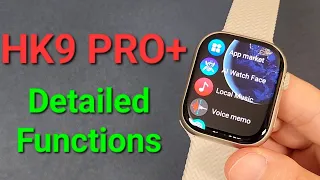 KIWITIME HK9 Pro Plus/HK9 Pro+ Detailed Functions Review-2.02 Amoled Screen-Best Watch 9 Copy?