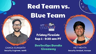 Red Team vs Blue Team | Friday Fireside