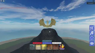 King Ghidorah 2019 Alpha Roar (Roblox Kaiju Universe)