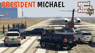 GTA 5 | President Michael Is Going To Canada | President Protocol | Game Loverz