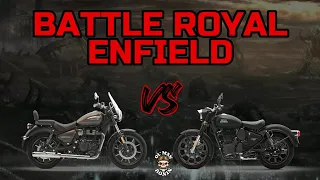 Battle Royal Enfield Meteor 350 vs Classic 350 | Ol' Man Ronin (S4,E32)
