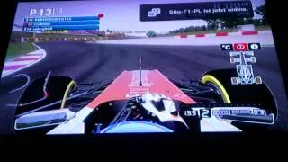 F1 '12 Wyścig Catalunya 100%. Wygrał ból pleców. cz.1