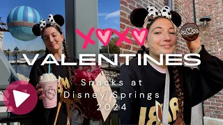 Trying new Valentines Day treats at Disney!💘