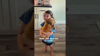 Little girl sobs as she holds her new puppy | Humankind #Shorts #shortsfeed #puppy