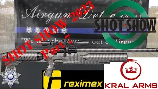SHOT SHOW 2023 (Part-7) KRAL ARMS AND REXIMEX Products for "2023" by Airgun Detectives
