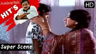 Dr.Ambarish Movies - Lakshmi gets ready beautifully | Avala Hejje Kannada Movie