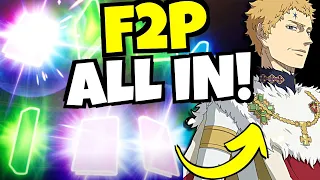 *NEW CODE* 250 F2P SUMMONS THAT RUINED ME!!! [Black Clover Mobile]