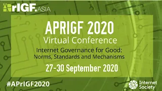 APrIGF 2020 - Day 2 Townhall session