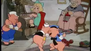 Silly Symphony - I Tre Porcellini E Cappuccetto Rosso (The Big Bad Wolf) - 1934