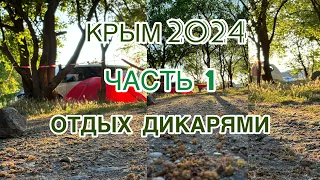 ОТДЫХ ДИКАРЯМИ в Крыму 2024. ЧАСТЬ 1.