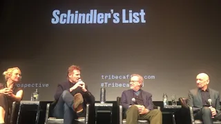 Steven Spielberg, Liam Neeson, Ben Kingsley, At 25th Reunion of Schindler’s List Tribeca Film