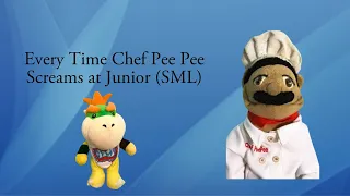 Every Time Chef Pee Pee Screams at Junior Part 1 (SML)