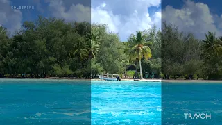 Visiting Blue Heaven Island | Motu Paahi | Bora Bora, French Polynesia 🇵🇫 | Vertical 4K Travel