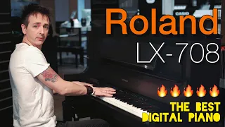 🎹САМОЕ ДОРОГОЕ ФОРТЕПИАНО ROLAND LX-708 | премиальное цифровое фортепиано