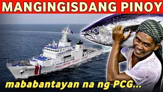 Mangingisda sa West Phl sea tuwang-tuwa, madalas na MARITIME PATROL ikakasa ng PCG...
