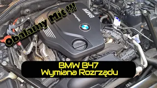 Silnik BMW 2.0D B47 Wymiana rozrządu. Objaśniamy zasadnicze różnice pomiędzy N47. BMW F11, F30, G30