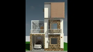 Revit ! Complete Front Elevation Part 1 on Autodesk Revit. #Cadcreationhub #cadcreationhub