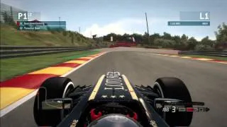 F1 2013 - Fastest Lap at Spa-Francorchamps, Belgium (Time Trial)