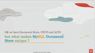 Looking Inside the MySQL Document Store