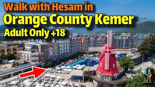 Orange County Kemer Hotel Uall Inclusive ANTALYA WALKING TOUR Travel Vlog : Orange County hotel