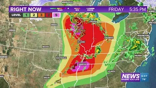 Early details on the tornado in Hot Springs and Little Rock