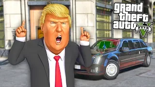 What happens when Mr President robs a bank in GTA 5!!