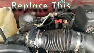 How To Replace A Mass Air Flow Sensor On A 1996-1998 Chevy/GMC C/K1500