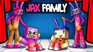 Jeffy is Adopted By JAX FAMILY in Minecraft!