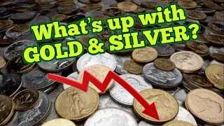 GOLD & SILVER DROPPING? WHY?