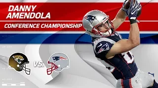 Danny Amendola's 2 TD Day Sends Pats to Super Bowl | Jags vs. Patriots | AFC Championship Player HLs