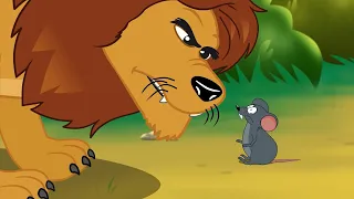2 Cuentos | El león y el ratón + El Hombre de Jengibre - Cuentos infantiles para dormir en Español