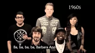 Pentatonix - Evolution Of Music (LYRICS WITH VIDEO)