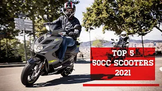 Top 5 50cc Scooters 2021- Best Bikes For Learners