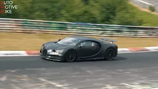 Porsche 918 vs McLaren P1 LM vs Bugatti Chiron - FLATOUT on track