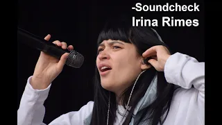 Soundcheck Irina Rimes   Zilele Bacăului 2022