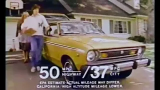 1977 Datsun B210 commercial - Mama's Boy?