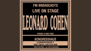 Closing Time (Live 1993 FM Broadcast)