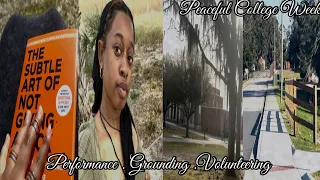 A Peaceful HBCU College Days in the Life Vlog | Spoken Word, Volunteering, & Grounding