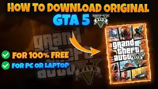 HOW TO DOWNLOAD GTA 5 IN PC OR LAPTOP | GTA 5 FOR FREE | GTA 5 2024