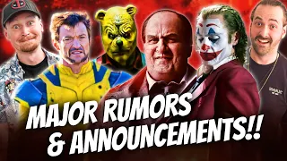 X-Men & Deadpool 3 Rumors, The Penguin Trailer, Joker 2 Announcements, Poohniverse Avengers & MORE!