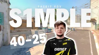 CSGO POV | s1mple 40K w/friends DUST2 POV | June 18, 2023