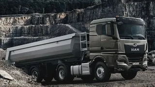 All New 2021 MAN TGS Dump truck - Test Drive