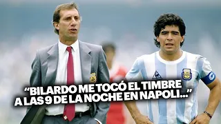 MARADONA cuenta cuando BILARDO le dice que NO va a citar a CANIGGIA al MUNDIAL