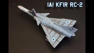 IAI KFIR RC-2 ISRAELI AIR FORCE 1:72 ITALERI Full Video Build
