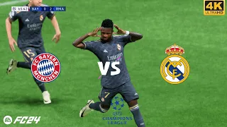 FC 24 - Real Madrid vs Bayern Munich | UEFA Champions League Semi Final | PC™ [4K60]