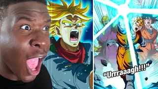 NEW LR Future Gohan AND LR SSJ Trunks Super Attack Reactions on Dokkan Battle Worldwide Part 2!