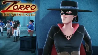 Les Chroniques de Zorro | Episode 22 | LA CHUTE | Dessin animé de super-héros