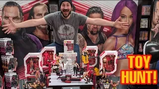 TOY HUNT!!! WWE MATTEL WRESTLING FIGURE WAREHOUSE TOUR - FINAL PART